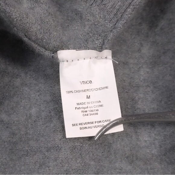 Vince. 100% CASHMERE Women’s Open Cardigan Short Sleeve Pockets ST 71912 SMALL‎ - Picture 9 of 9